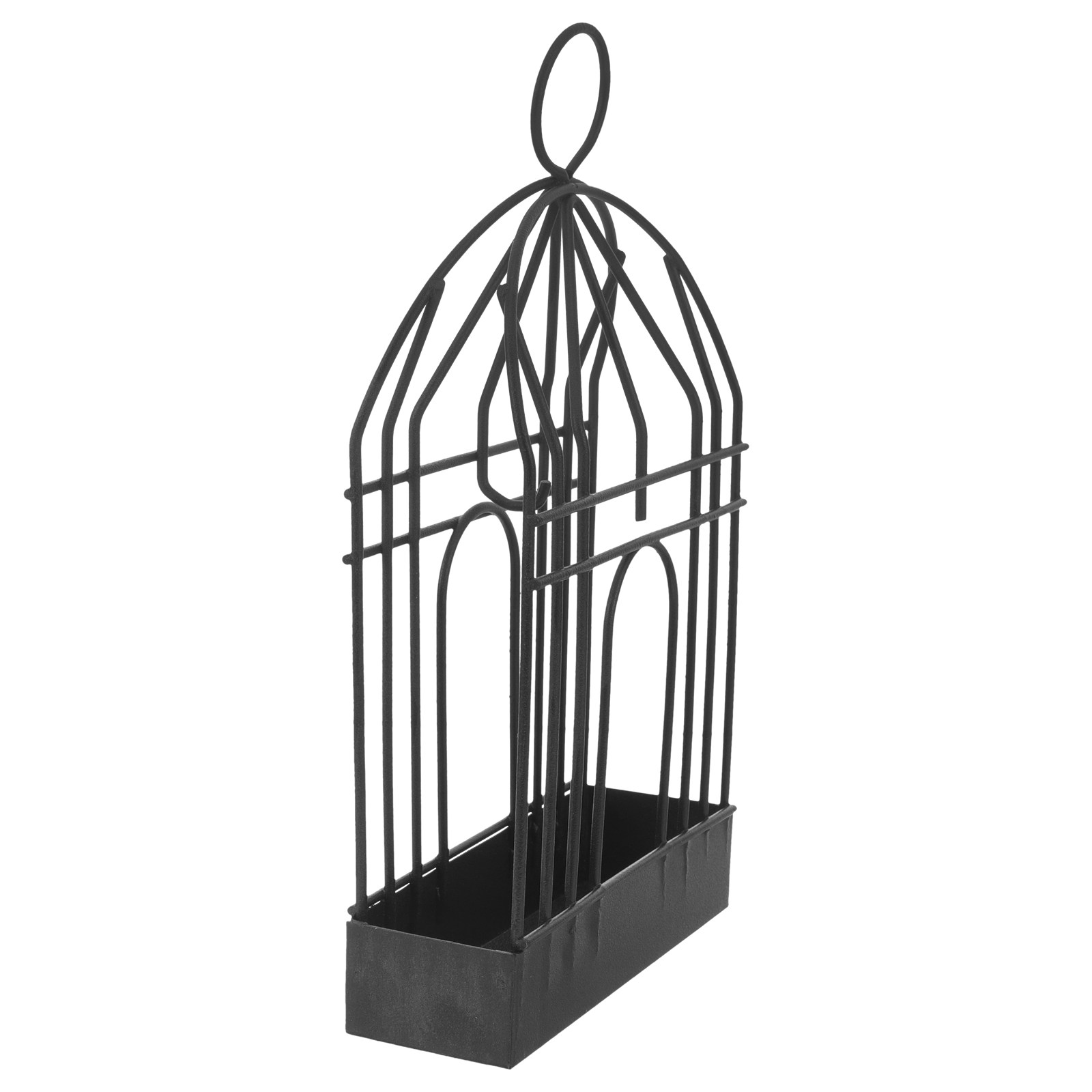 Incense Holder - Suporte decorativo em ferro preto, estilo