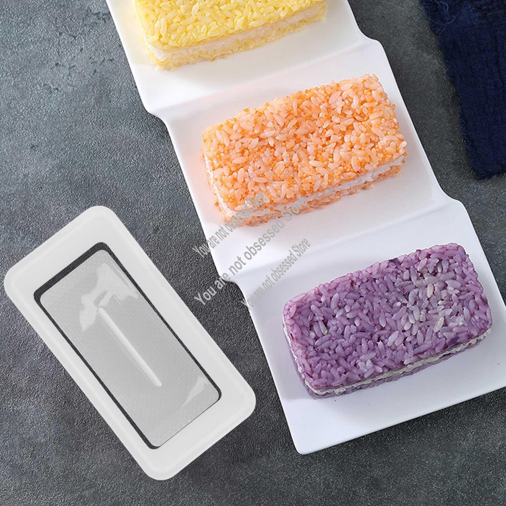 Sushi Making Kit - 4 peças musubi fabricante imprensa moldes