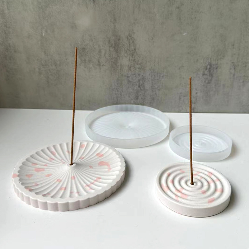 Incense Holder - Molde de Silicone para Bandeja de
