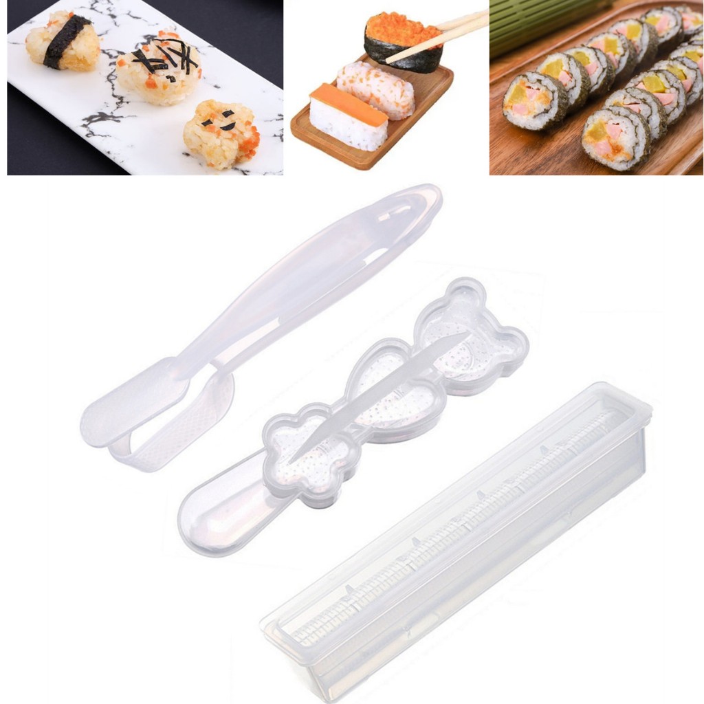 Sushi Making Kit - 3 pçs/set conjunto de molde de