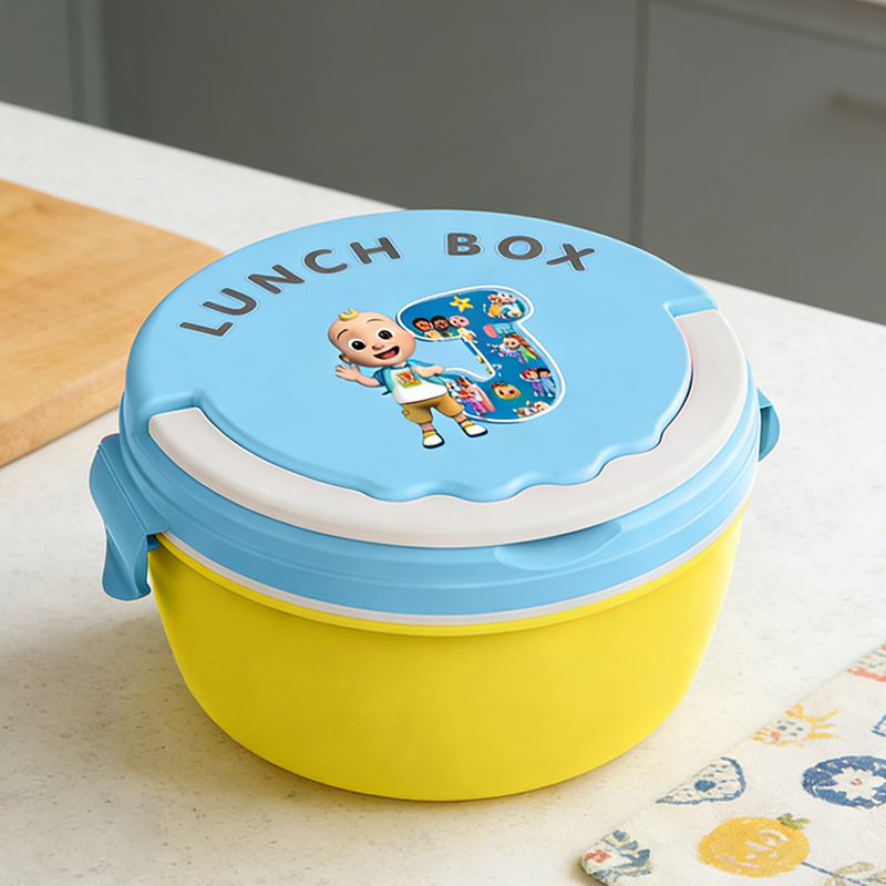 Bento Box - Lancheira Portátil Cocomelon para Meninos, Caixa