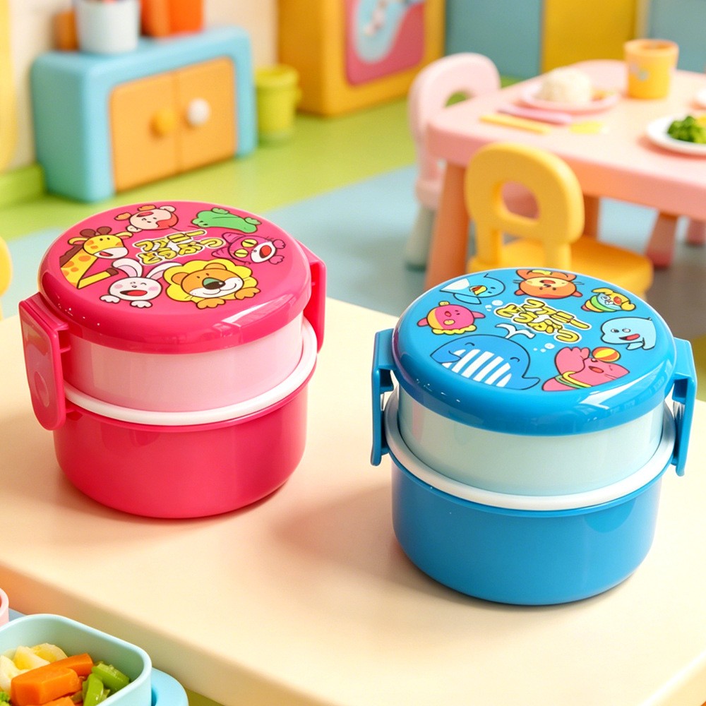 Japanese Snacks - Mini Lancheira Infantil Japonesa Redonda de