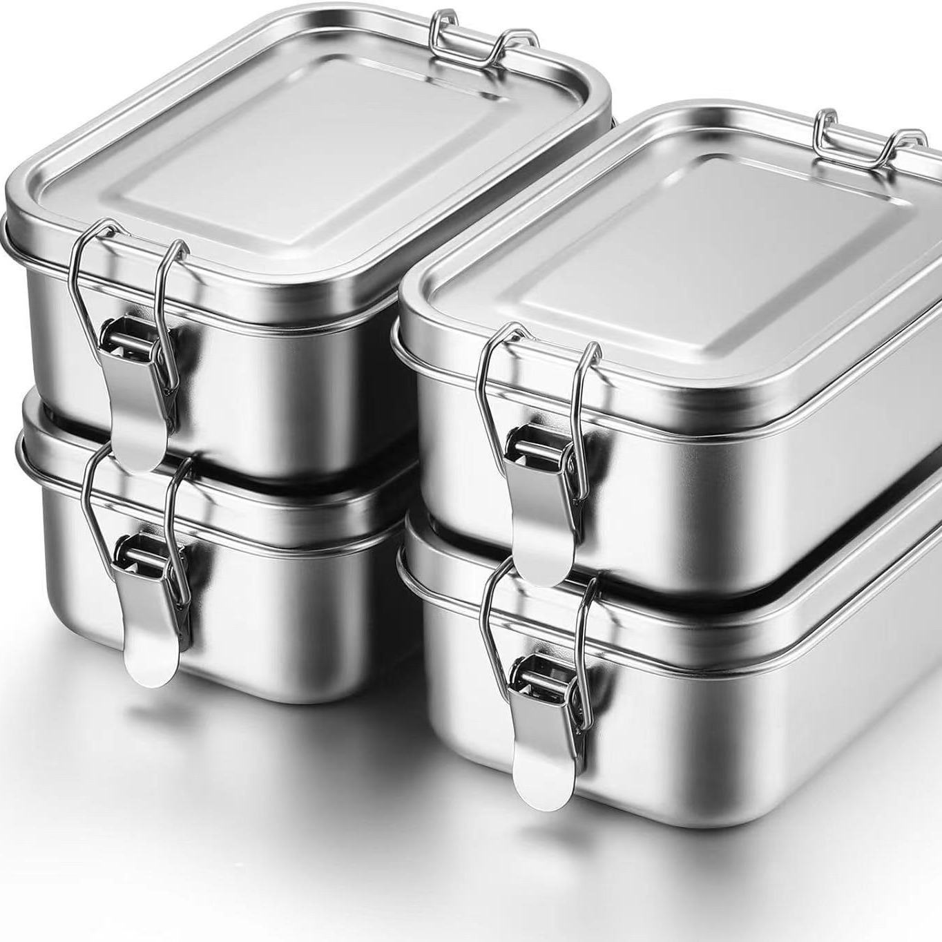 Bento Box - Caixa Bento Durável em Aço Inoxidável