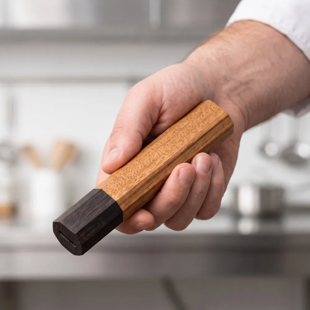 Cabo Octogonal em Madeira Maci - Japanese Knife avaliação e preço