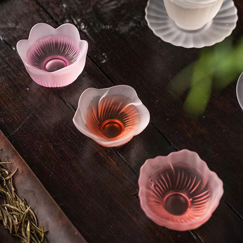 Tigela de vidro rosa estilo ja - Japanese Pottery avaliação e preço