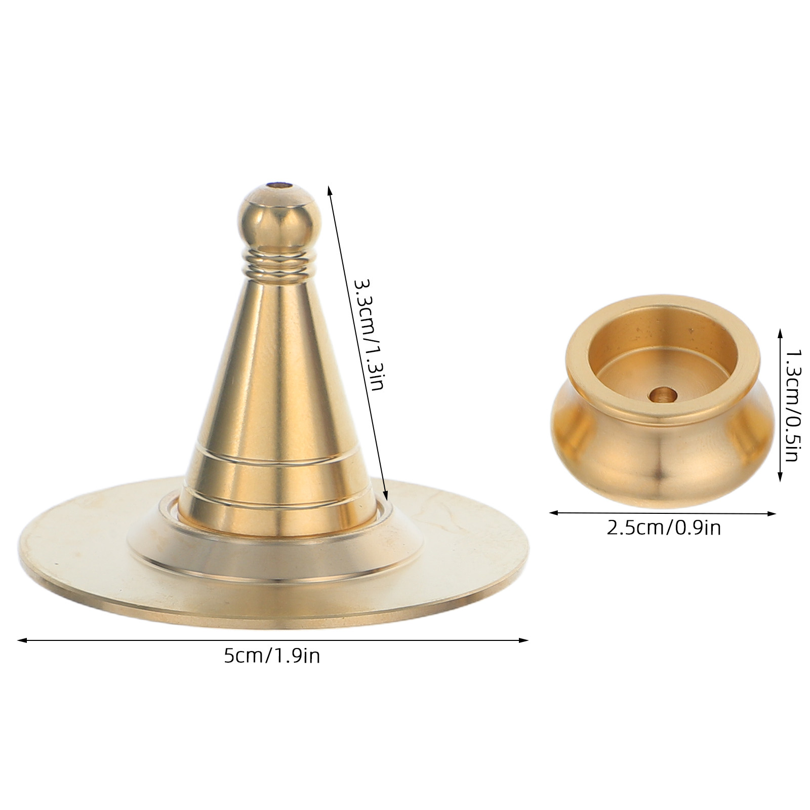 Conjunto de 1 Molde para Cones - Incense Holder avaliação e preço