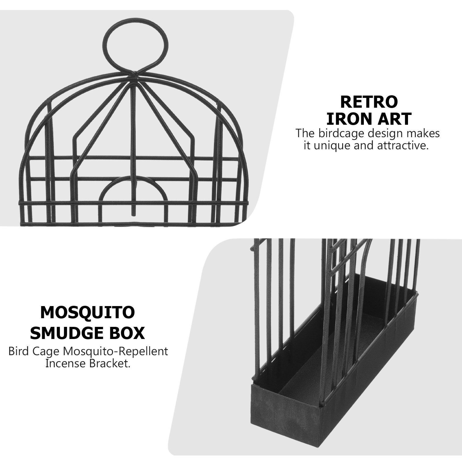 Suporte decorativo em ferro pr - Incense Holder avaliação e preço