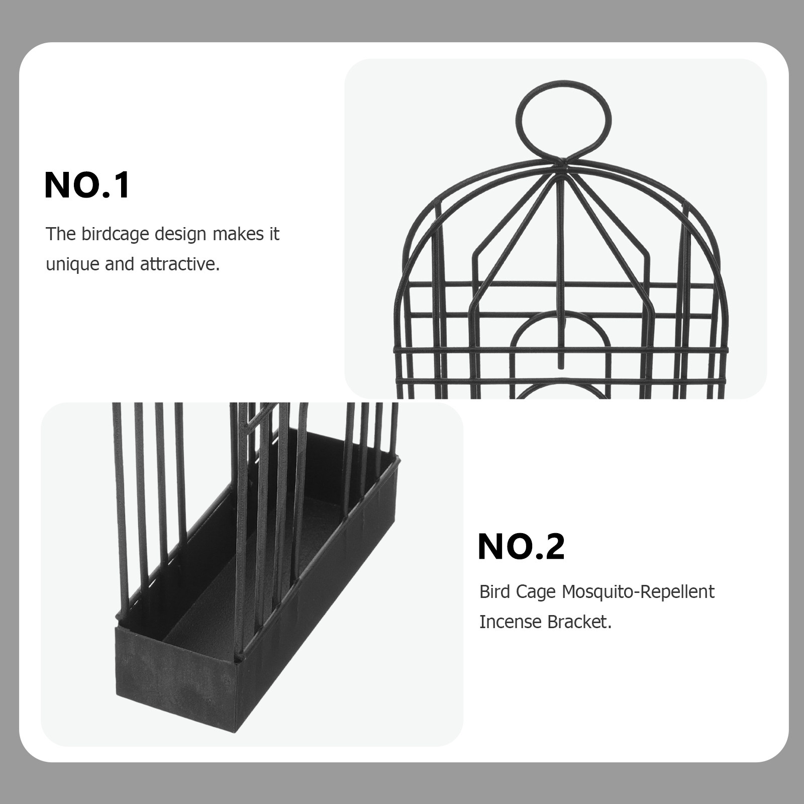 Suporte decorativo em ferro pr - Incense Holder avaliação e preço