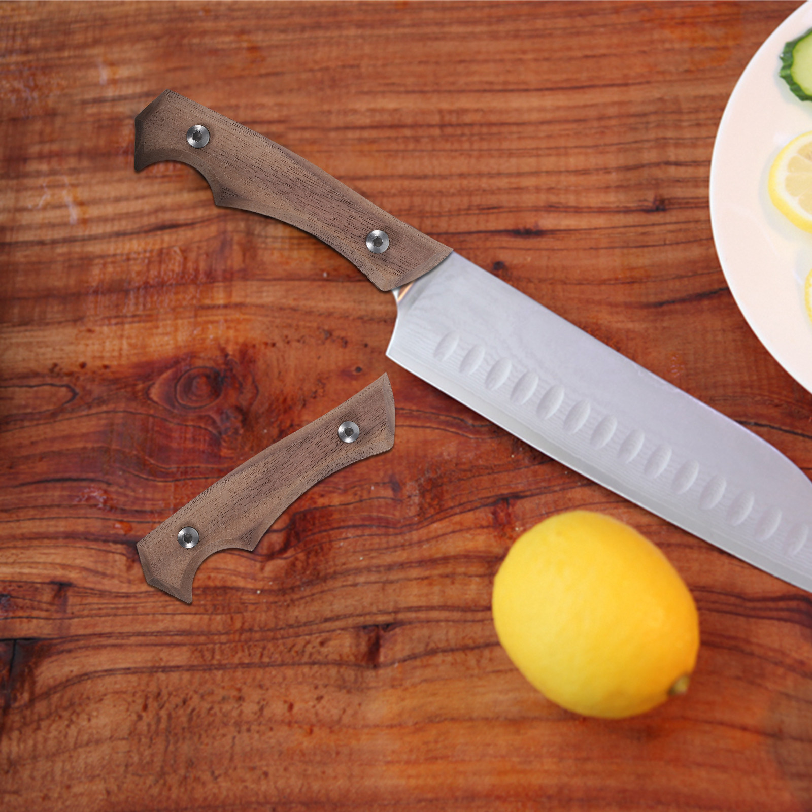 Cabo de faca de madeira de fai - Japanese Knife avaliação e preço