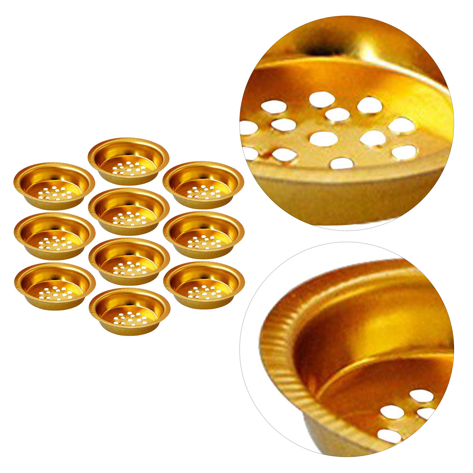 12 Peças de Tela Redonda Perfu - Incense Holder avaliação e preço
