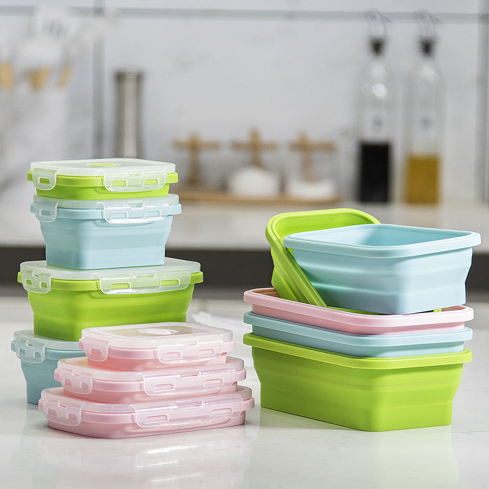 Marmita de Silicone de Grau Al - Bento Box avaliação e preço