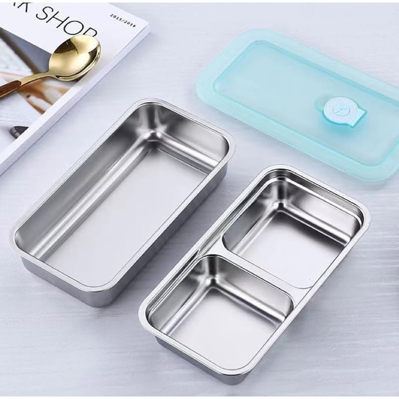 Portátil de aço inoxidável cai - Bento Box avaliação e preço