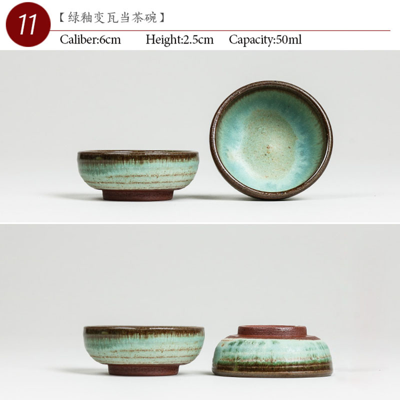 No.011 xícara de chá de cerâmi - Japanese Pottery avaliação e preço