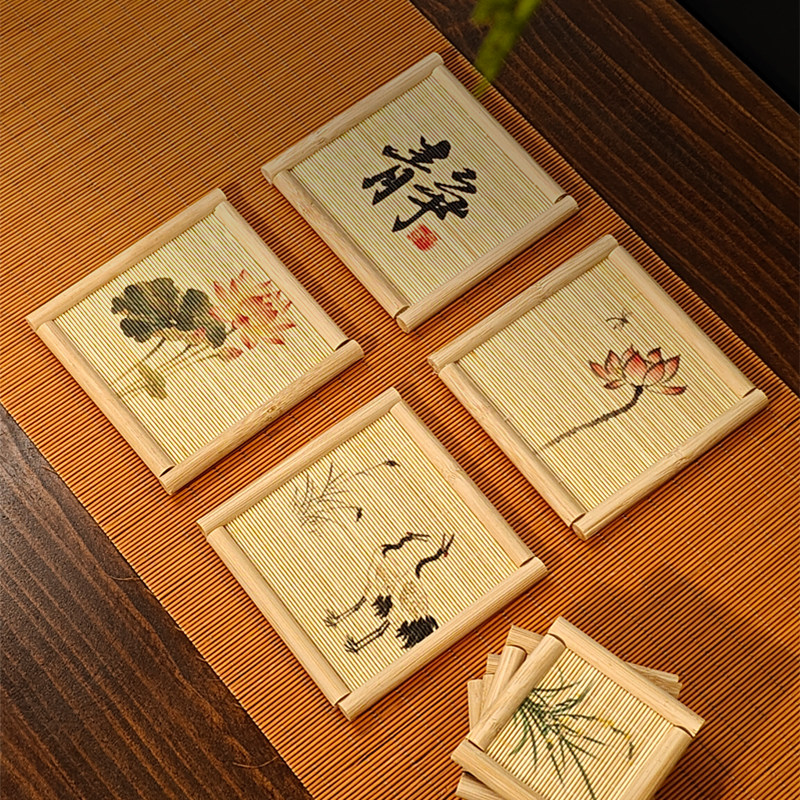Conjunto de 5 Porta-Copos de B - Japanese Tea avaliação e preço