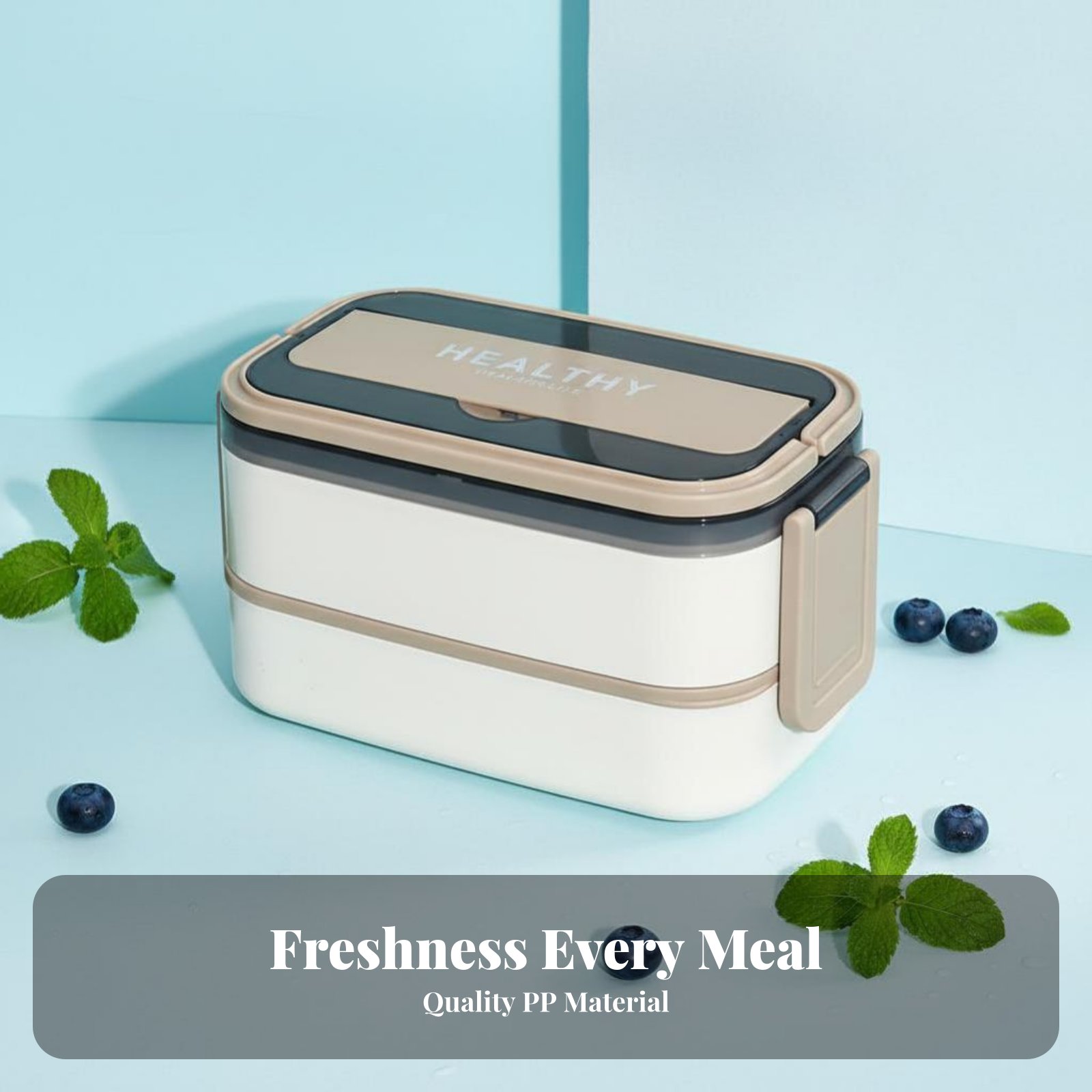 Marmita Plástica, Com Dois Com - Bento Box avaliação e preço