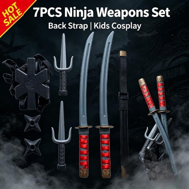 Halloween 1:1 Conjunto Ninja B - Japanese Knife avaliação e preço