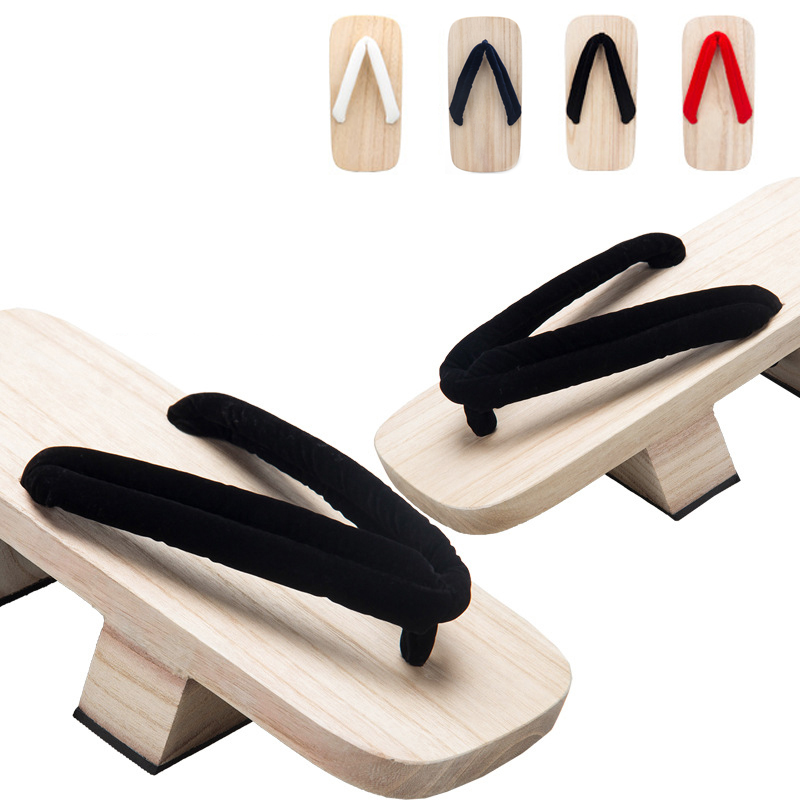 Tamancos de madeira estilo jap - Geta Wooden Sandal avaliação e preço