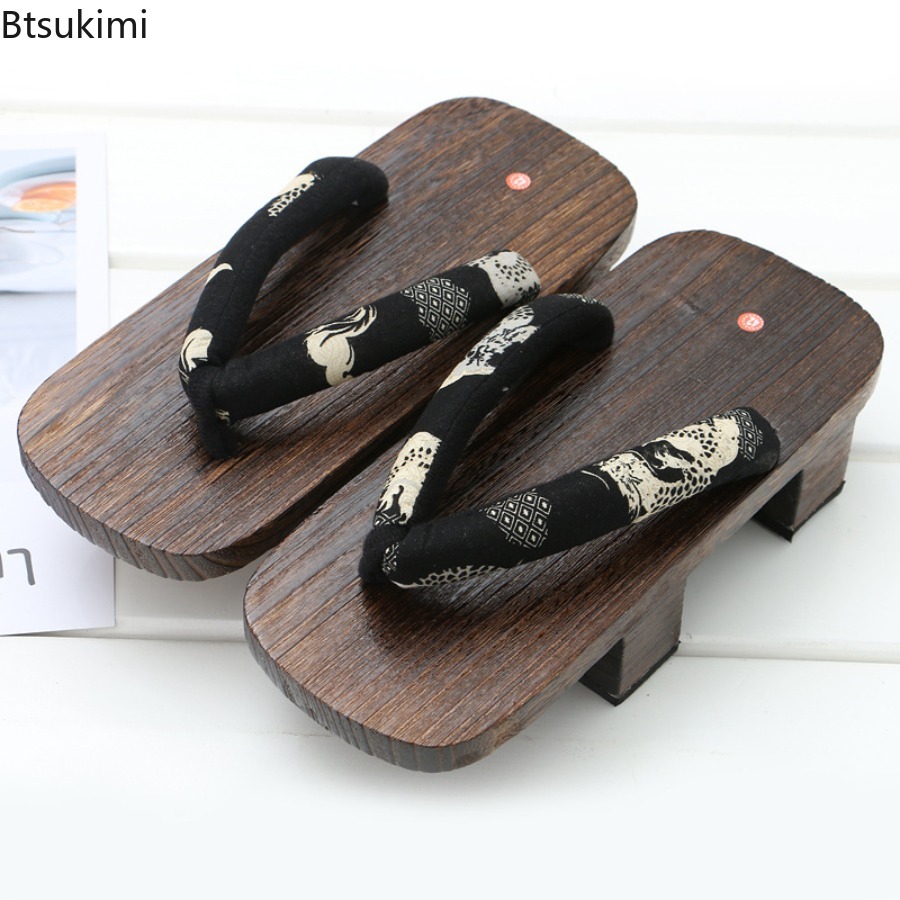Sandálias Geta de Duas Pontas  - Geta Wooden Sandal avaliação e preço
