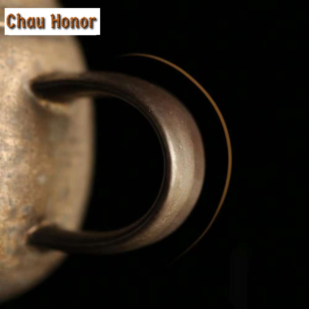 Chinese Iron Rust Glass Tea Ja - Japanese Pottery avaliação e preço
