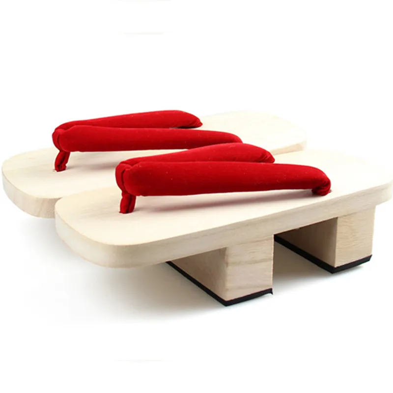 Cosplay sapatos femininos de s - Geta Wooden Sandal avaliação e preço