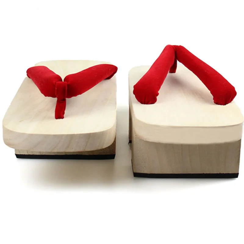Cosplay sapatos femininos de s - Geta Wooden Sandal avaliação e preço